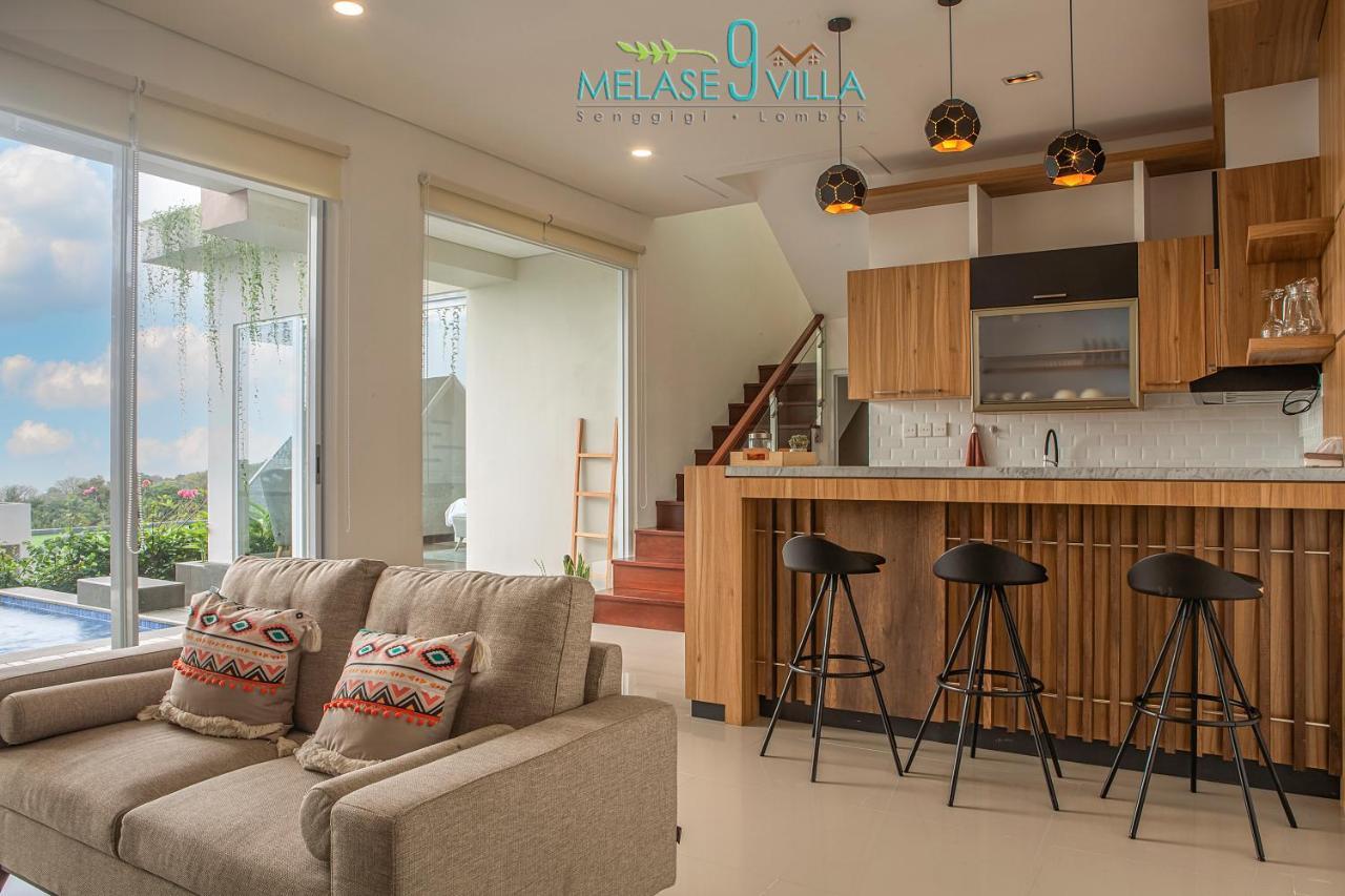 Melase 9 Villa, Senggigi Mataram Bagian luar foto